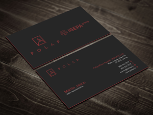Business Card Design by Sujan4art for SIA Poligrafijas Apgads POLAP | Design: #31889222