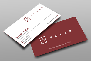 Business Card Design by Ekramul Hossen 2 for SIA Poligrafijas Apgads POLAP | Design: #31874186