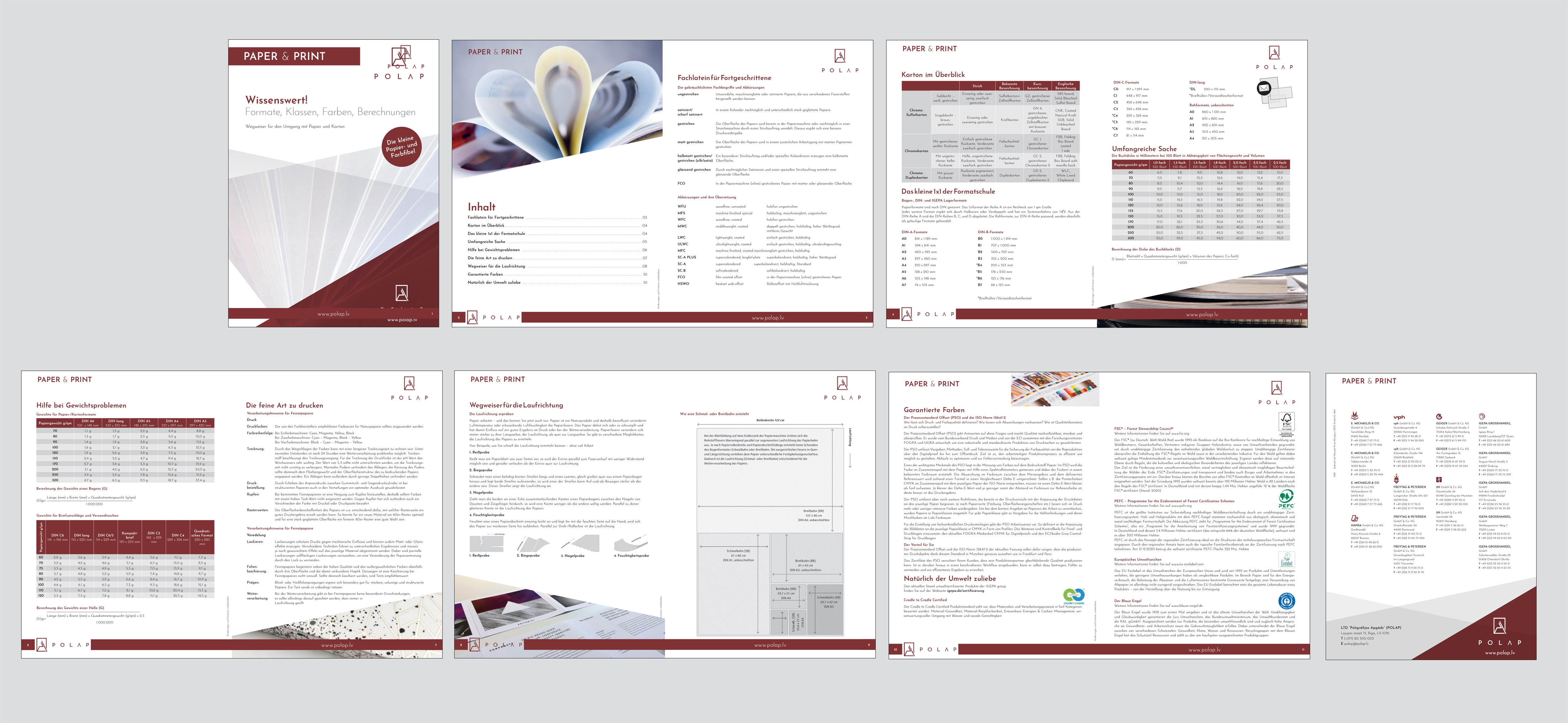 Design de Brochure par Tony Walker Graphics Limited pour SIA Poligrafijas Apgads POLAP | Design #31870936