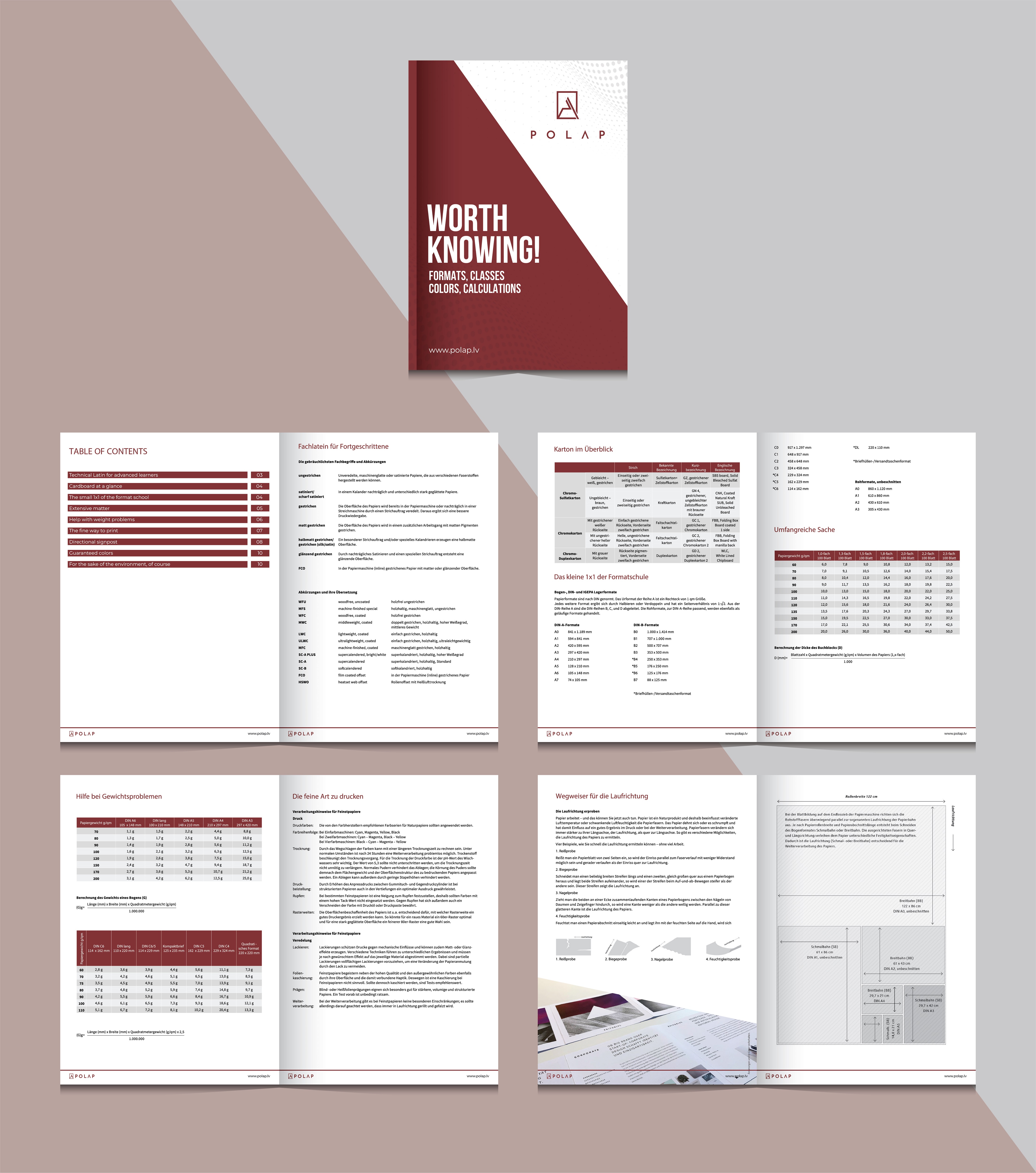 Brochure Design by 3Guys for SIA Poligrafijas Apgads POLAP | Design #31892630