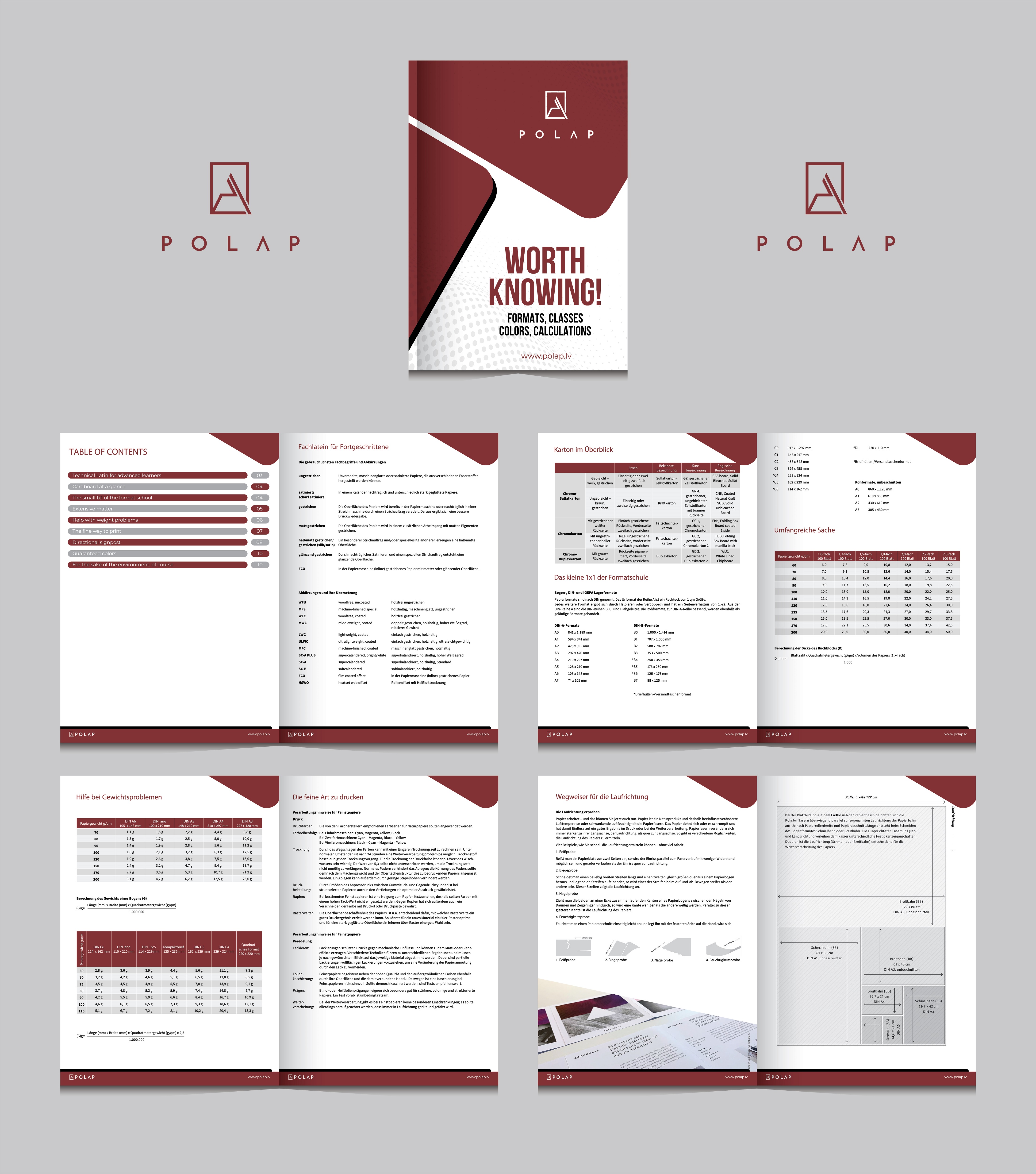 Brochure Design by 3Guys for SIA Poligrafijas Apgads POLAP | Design #31892772