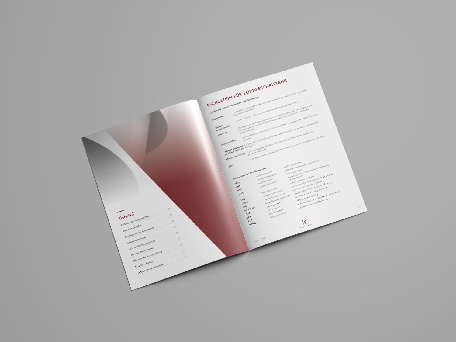 Brochure Design by banedsgn for SIA Poligrafijas Apgads POLAP | Design #31881624