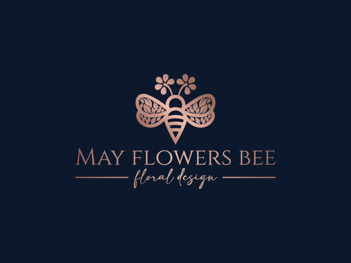 Logo Design by 439 Creations for May flowers bee | Design #31864506