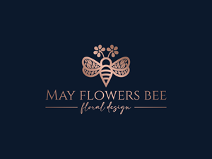 Logo Design by 439 Creations for May flowers bee | Design: #31864506