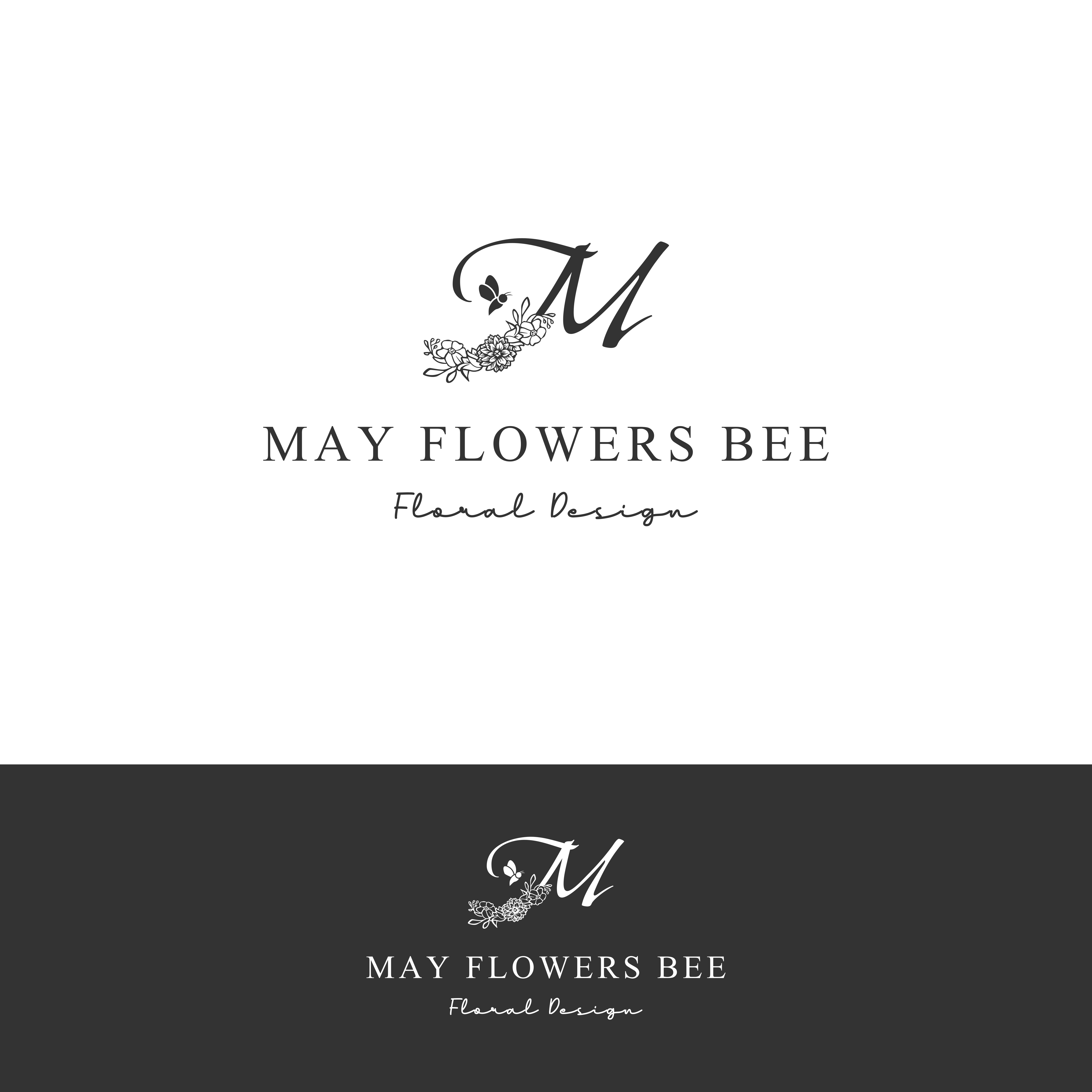 Logo Design by ramu 6 for May flowers bee | Design #31885524