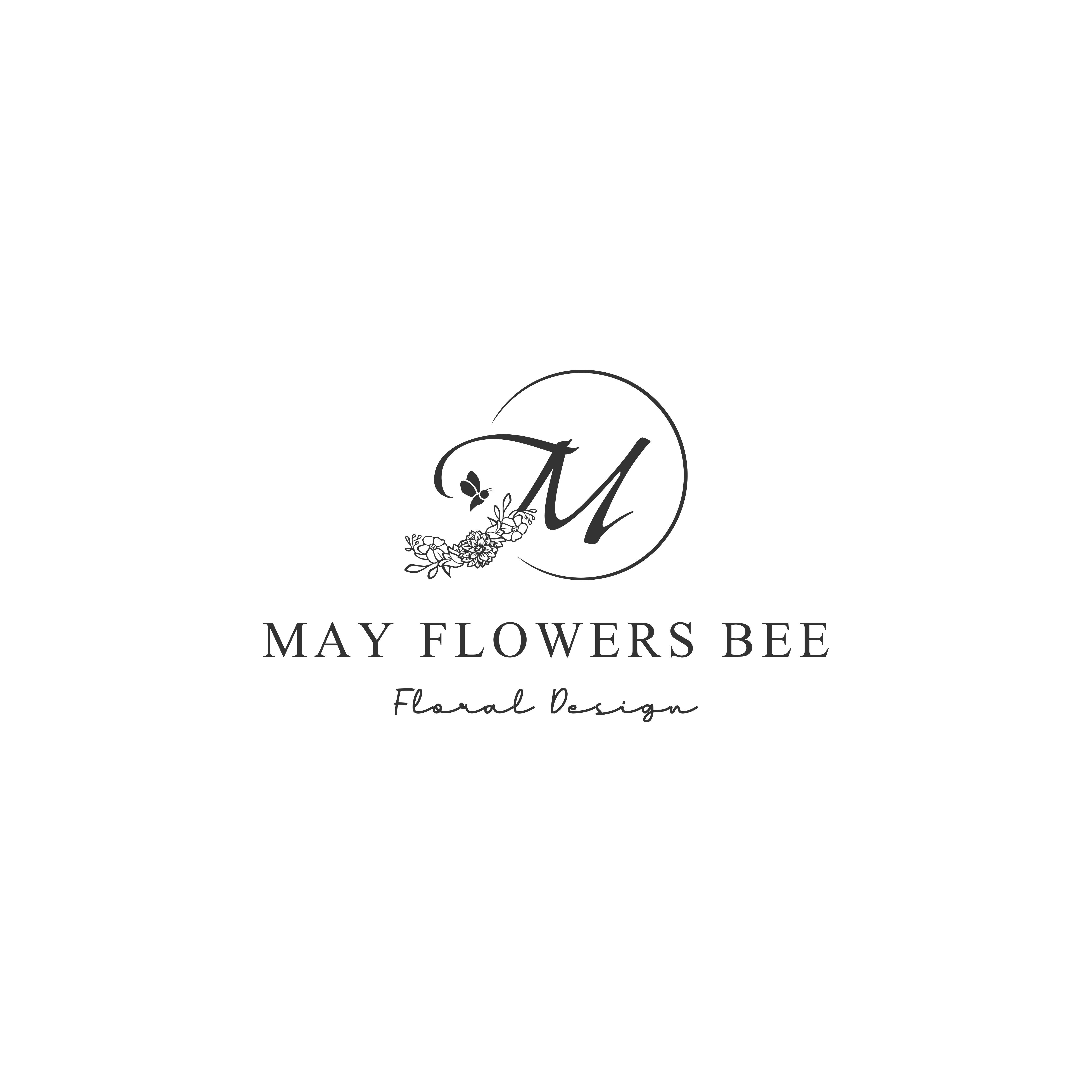Logo Design by ramu 6 for May flowers bee | Design #31885527