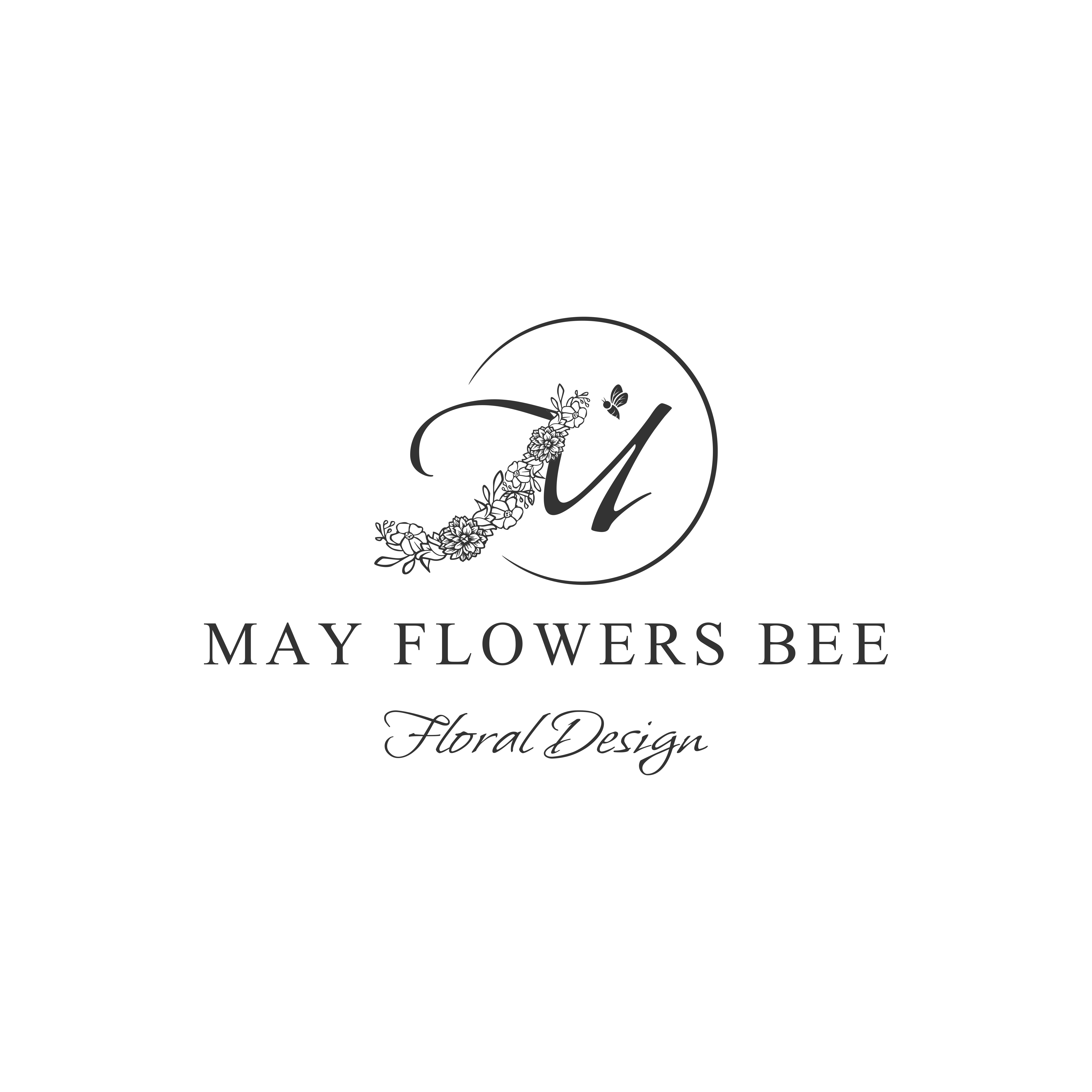 Logo Design by ramu 6 for May flowers bee | Design #31899642
