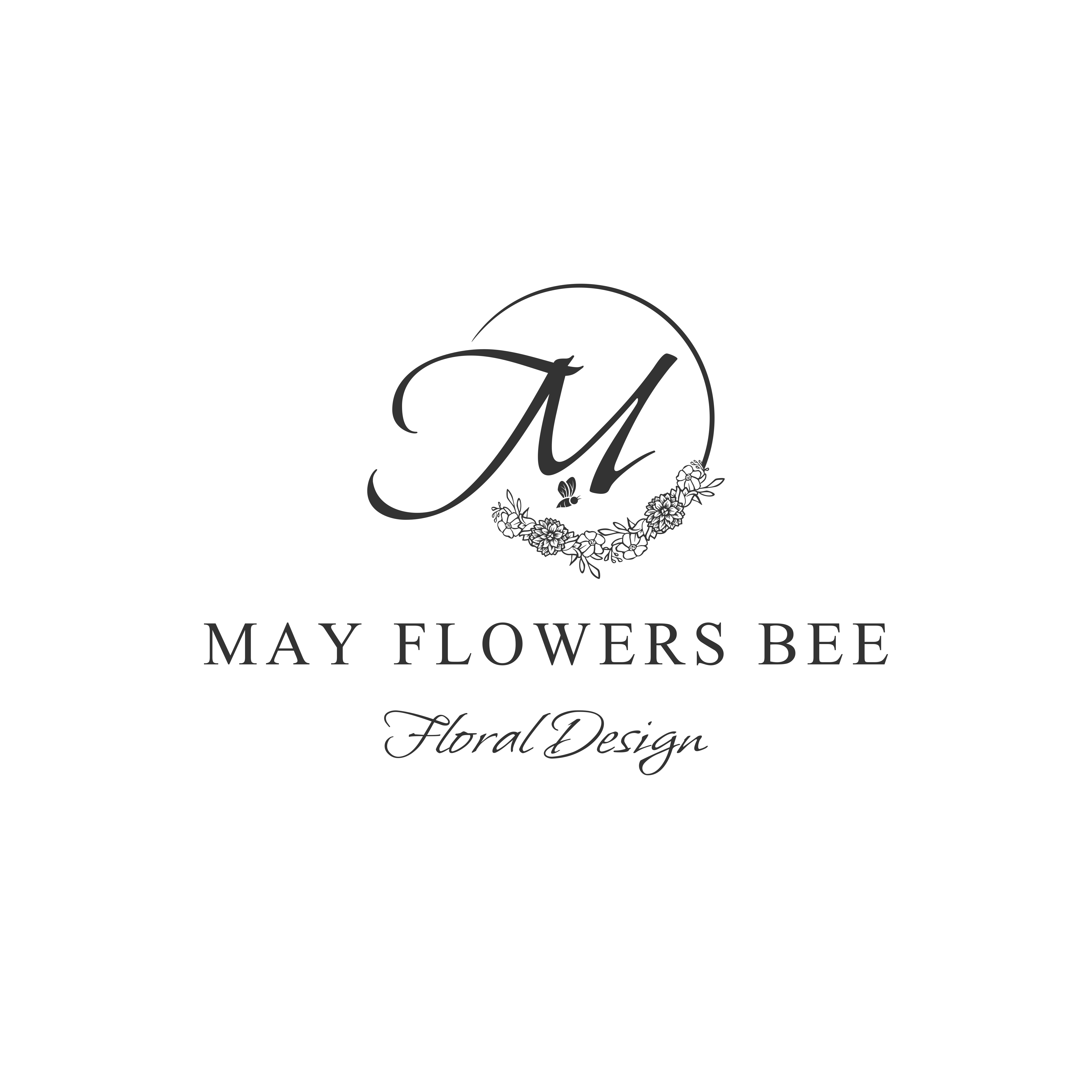 Logo Design by ramu 6 for May flowers bee | Design #31902577