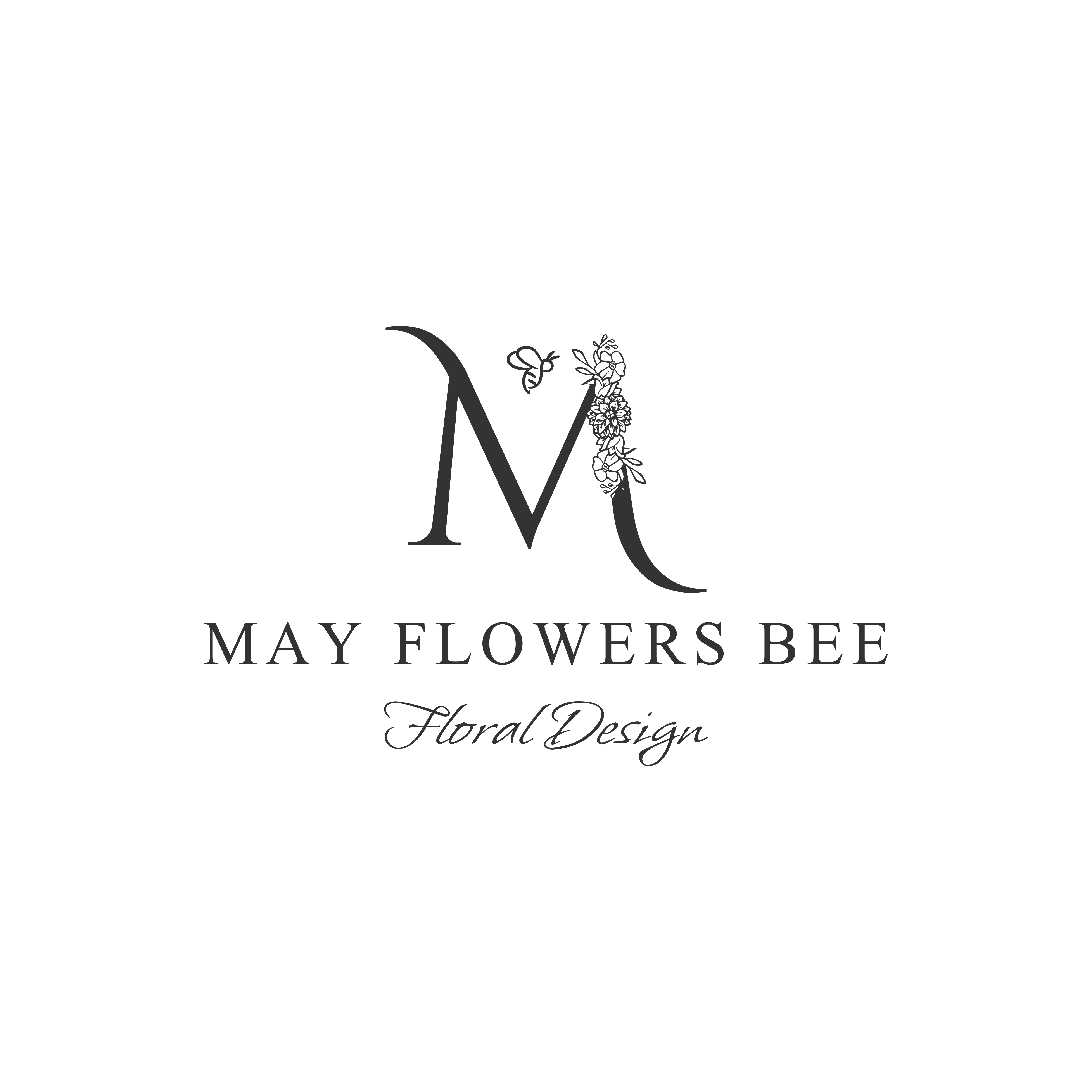Logo Design by ramu 6 for May flowers bee | Design #31922454