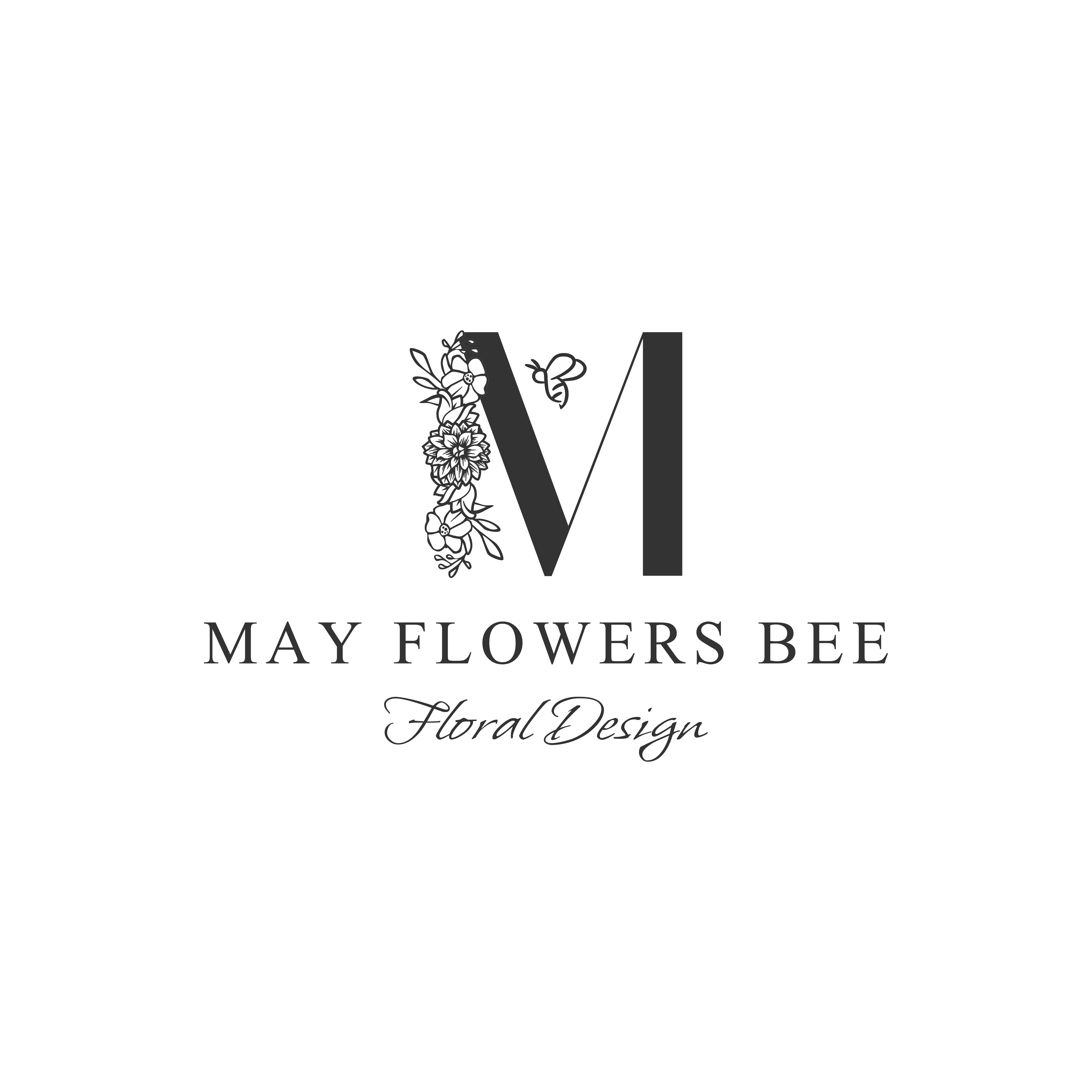 Logo Design by ramu 6 for May flowers bee | Design #31927658