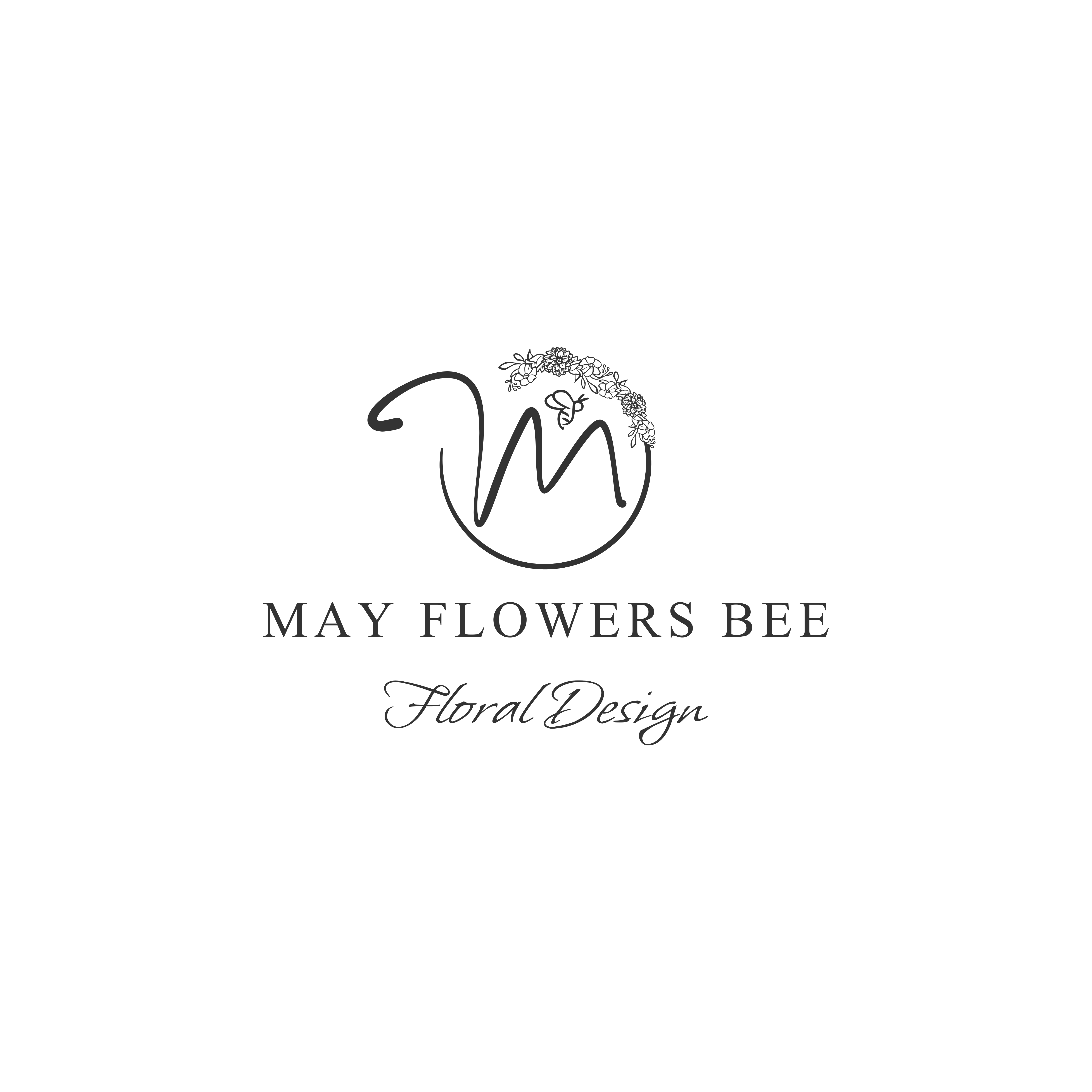 Logo Design by ramu 6 for May flowers bee | Design #31958208