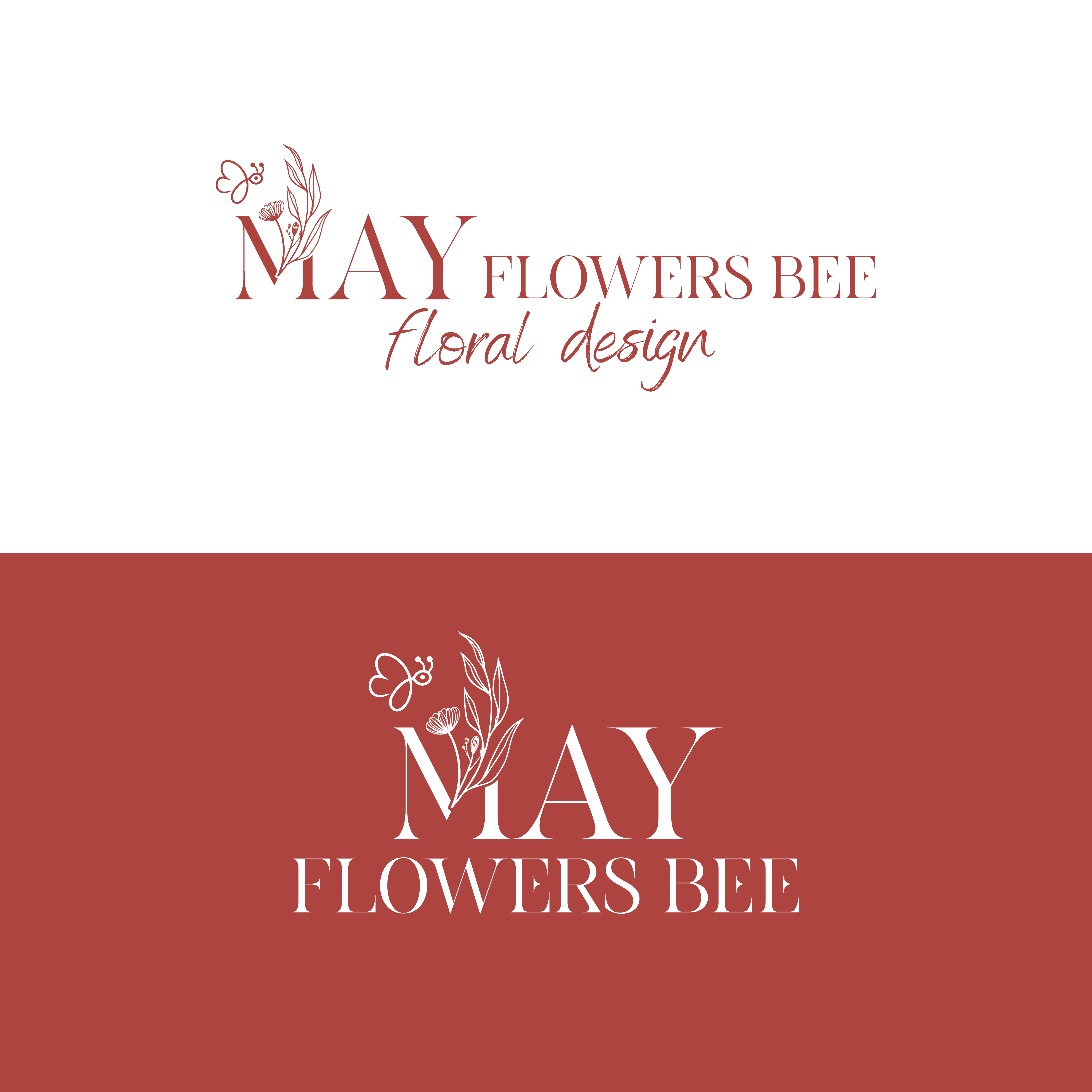 Logo Design by M Art & Design for May flowers bee | Design #31863653