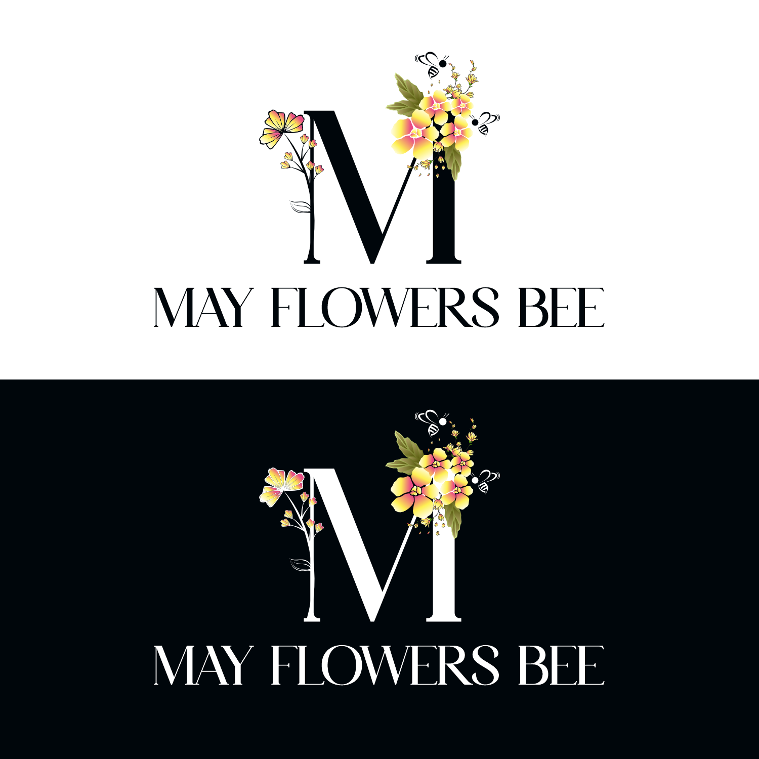 Logo Design by cah awu for May flowers bee | Design #31863575
