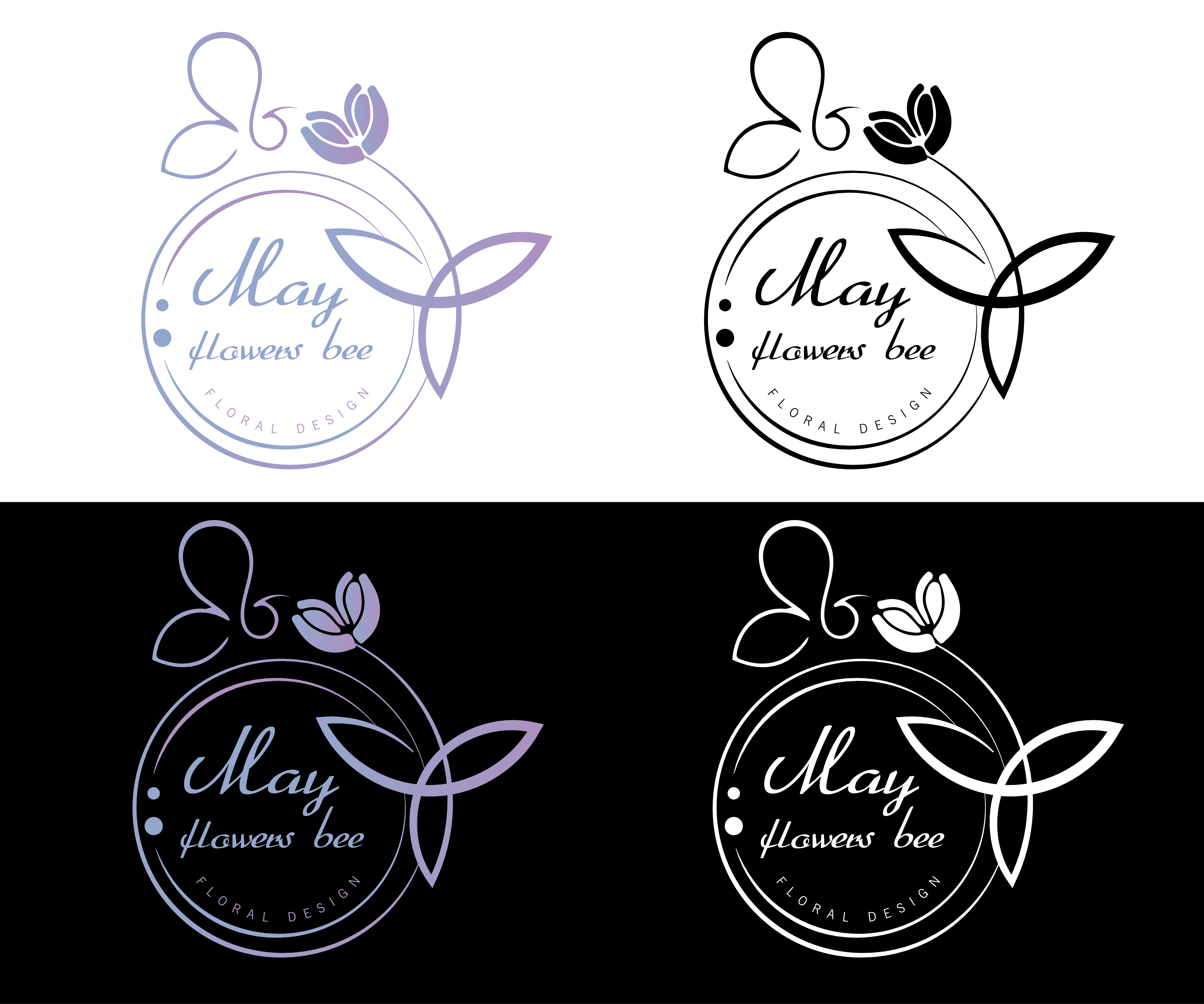 Logo Design by sk create for May flowers bee | Design #31891510