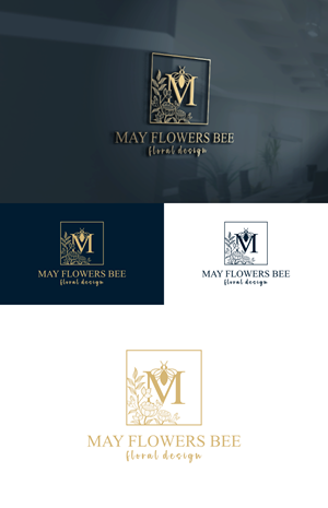 Logo Design by healer1617 for May flowers bee | Design: #31863889