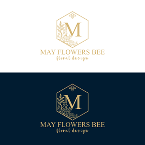Logo Design by healer1617 for May flowers bee | Design: #31886554