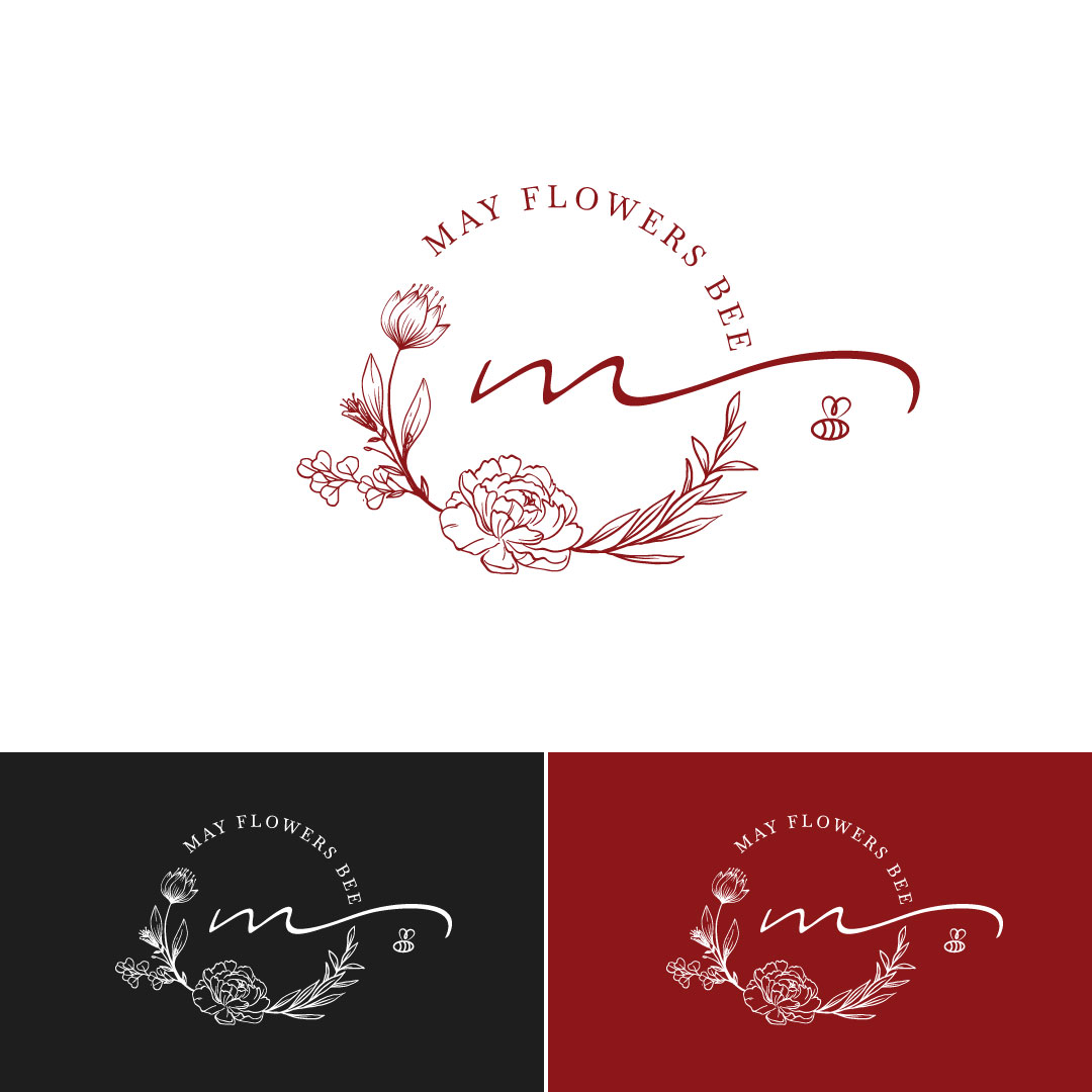 Logo Design by Onyxcreativeon for May flowers bee | Design #31881947