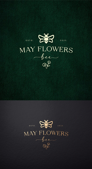 Logo Design by apik. for May flowers bee | Design: #31864698