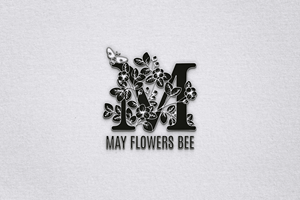 Logo Design by Hassan HR Designer for May flowers bee | Design: #31877398