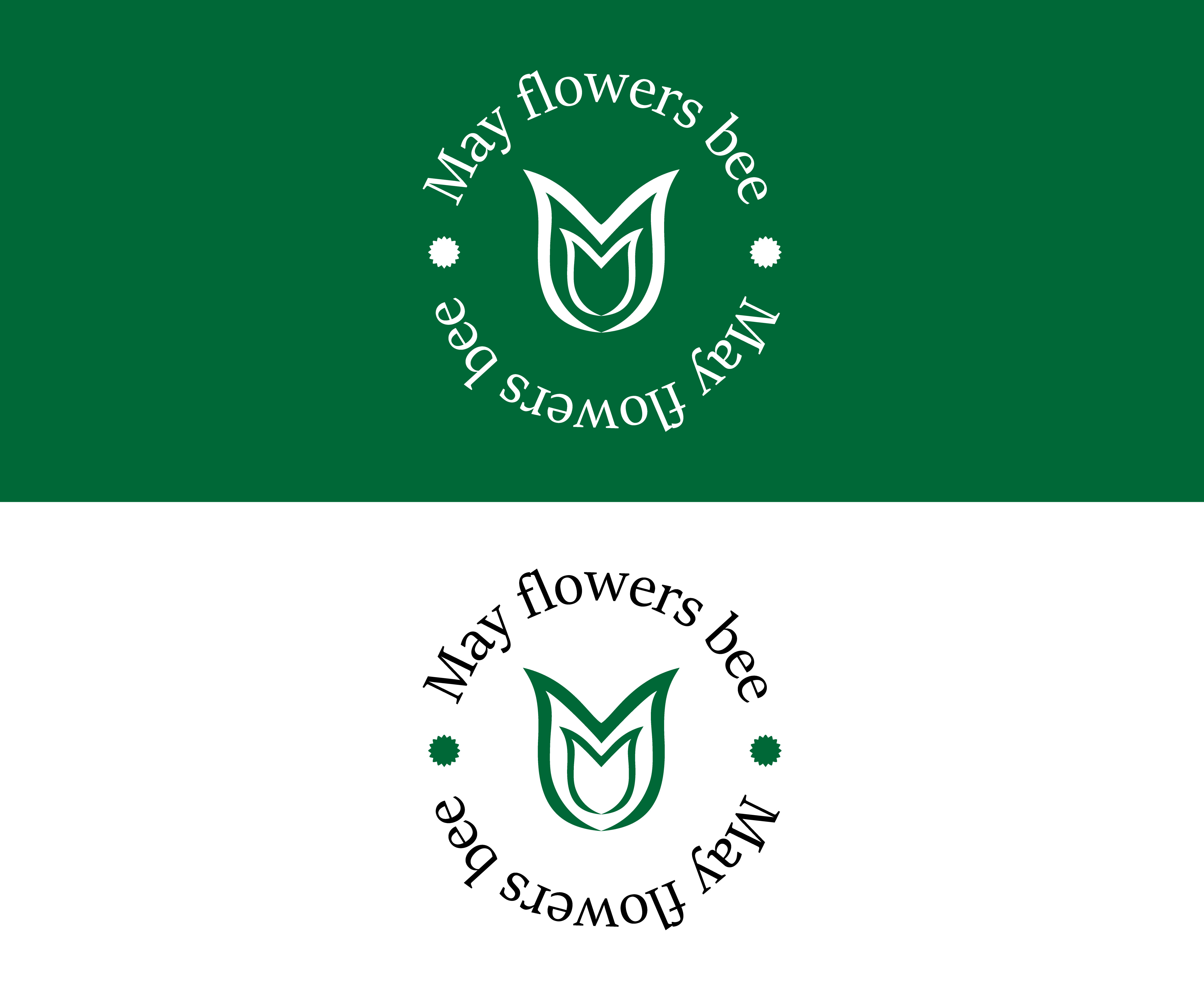 Logo Design by By_Zain for May flowers bee | Design #31865003