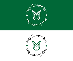 Logo Design by By_Zain for May flowers bee | Design: #31865003