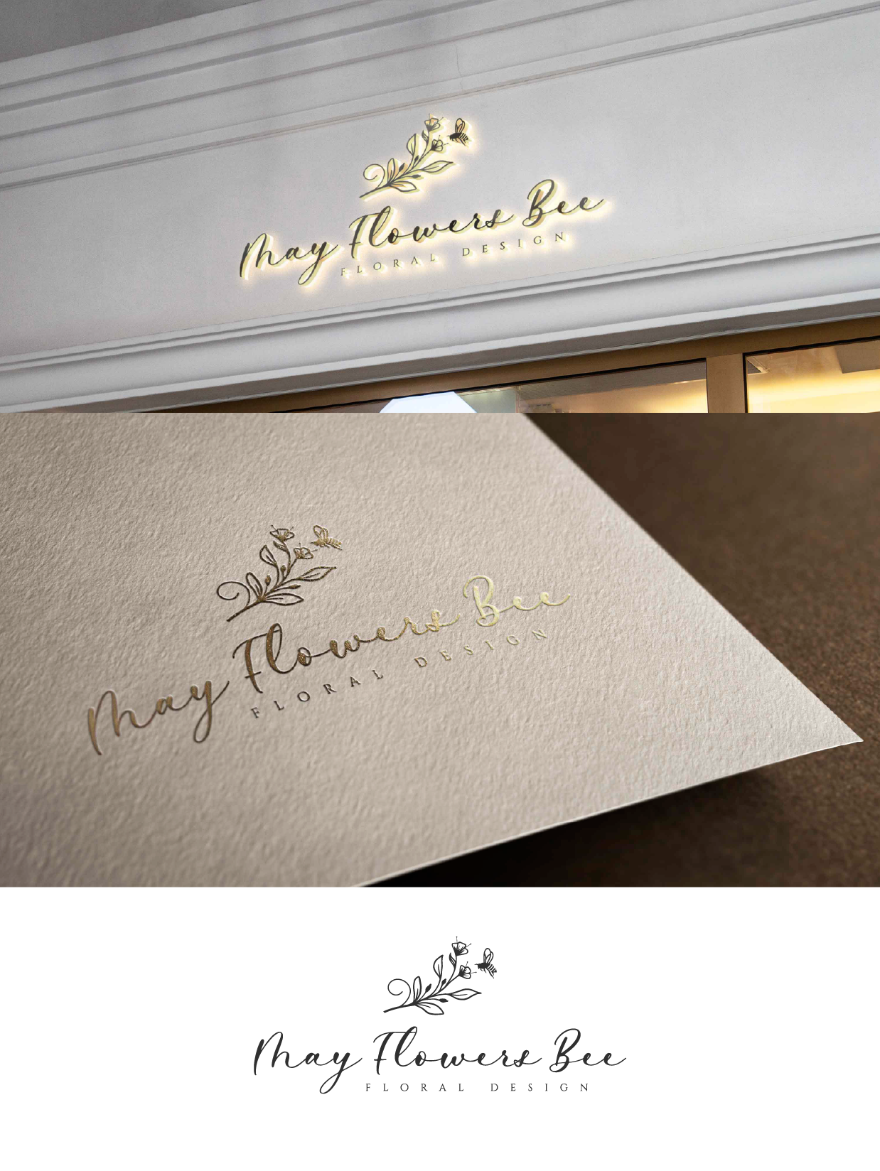 Logo Design by ashantha for May flowers bee | Design #31867236