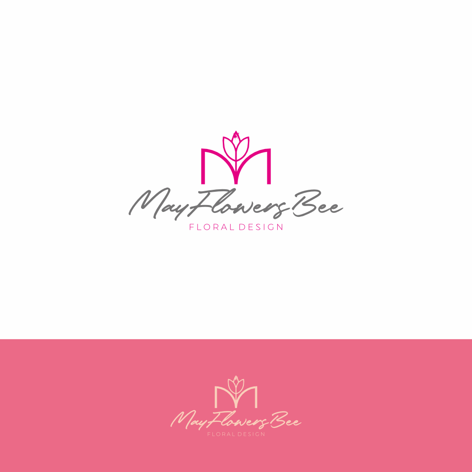 Logo Design by Srikandi for May flowers bee | Design #31888490