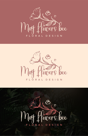 Logo Design by debdesign for May flowers bee | Design: #31867980
