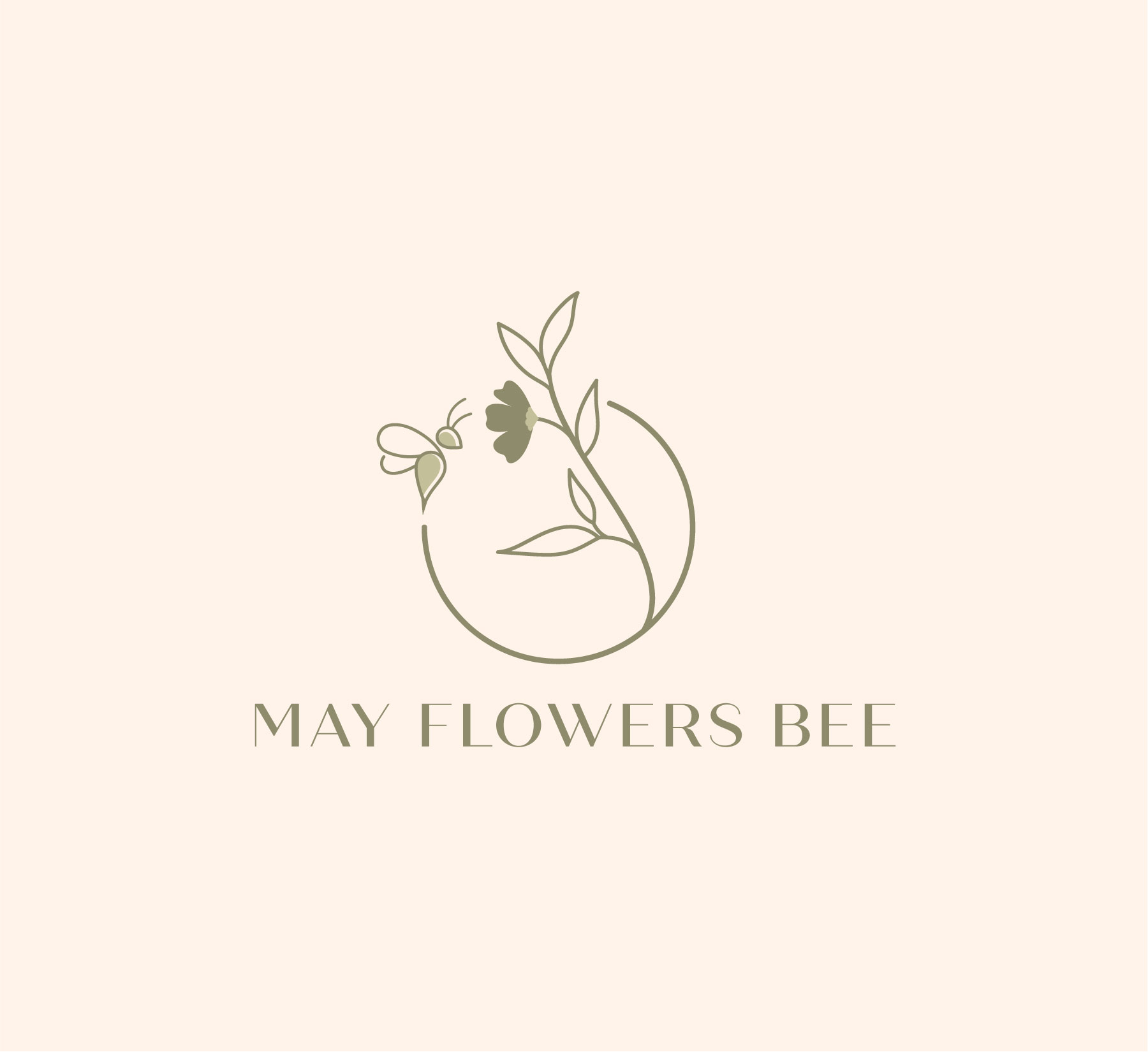 Logo Design by ecorokerz for May flowers bee | Design #31865923