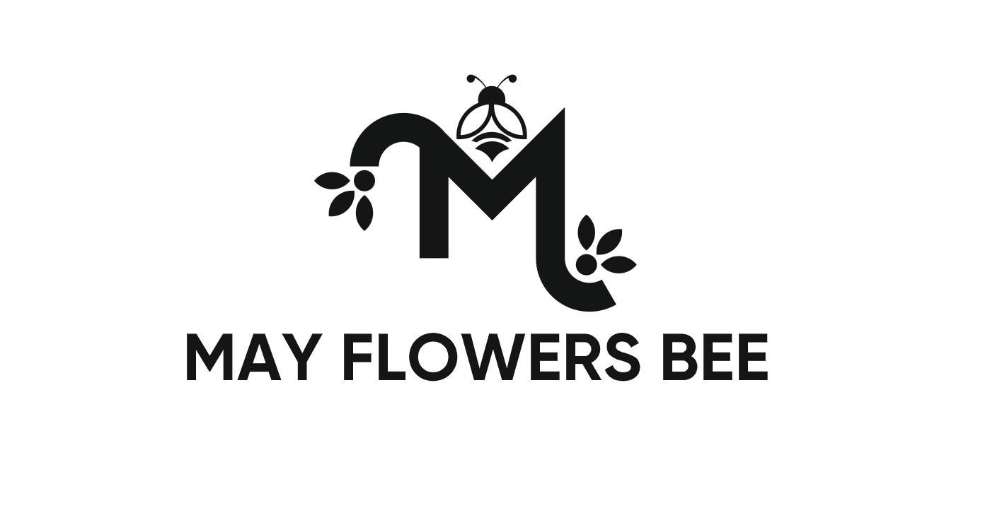 Logo Design by i-Design for May flowers bee | Design #31872567