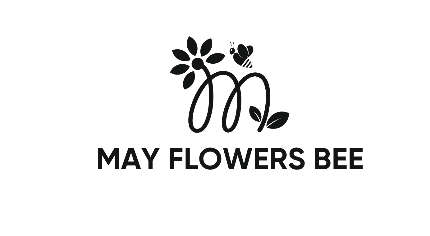 Logo Design by i-Design for May flowers bee | Design #31872579
