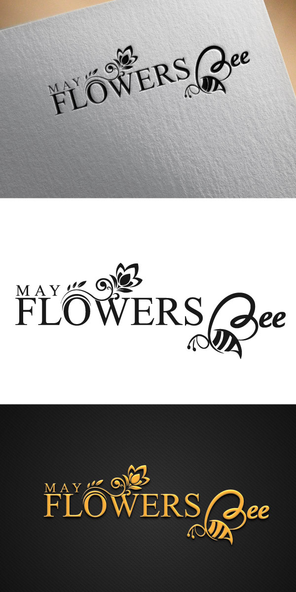 Logo Design by Fürstenberg design for May flowers bee | Design #31888829