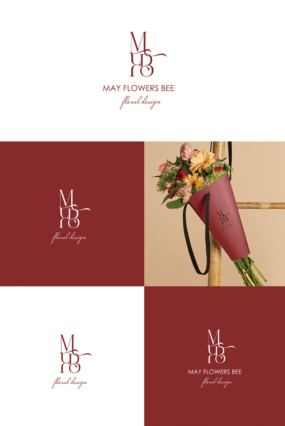 Logo-Design von Nargiza_Ts für May flowers bee | Design #31872080