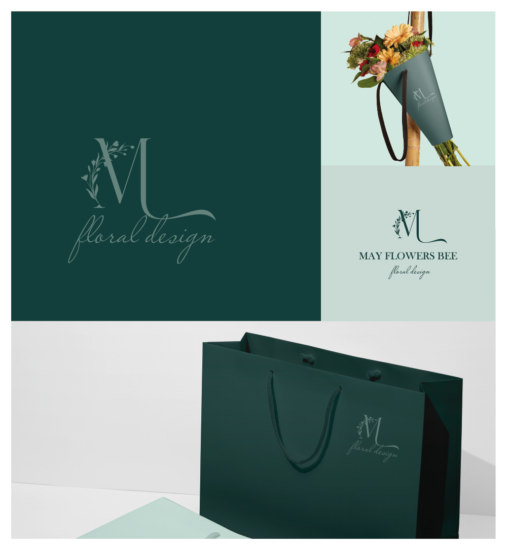 Logo Design by Nargiza_Ts for May flowers bee | Design #31873622