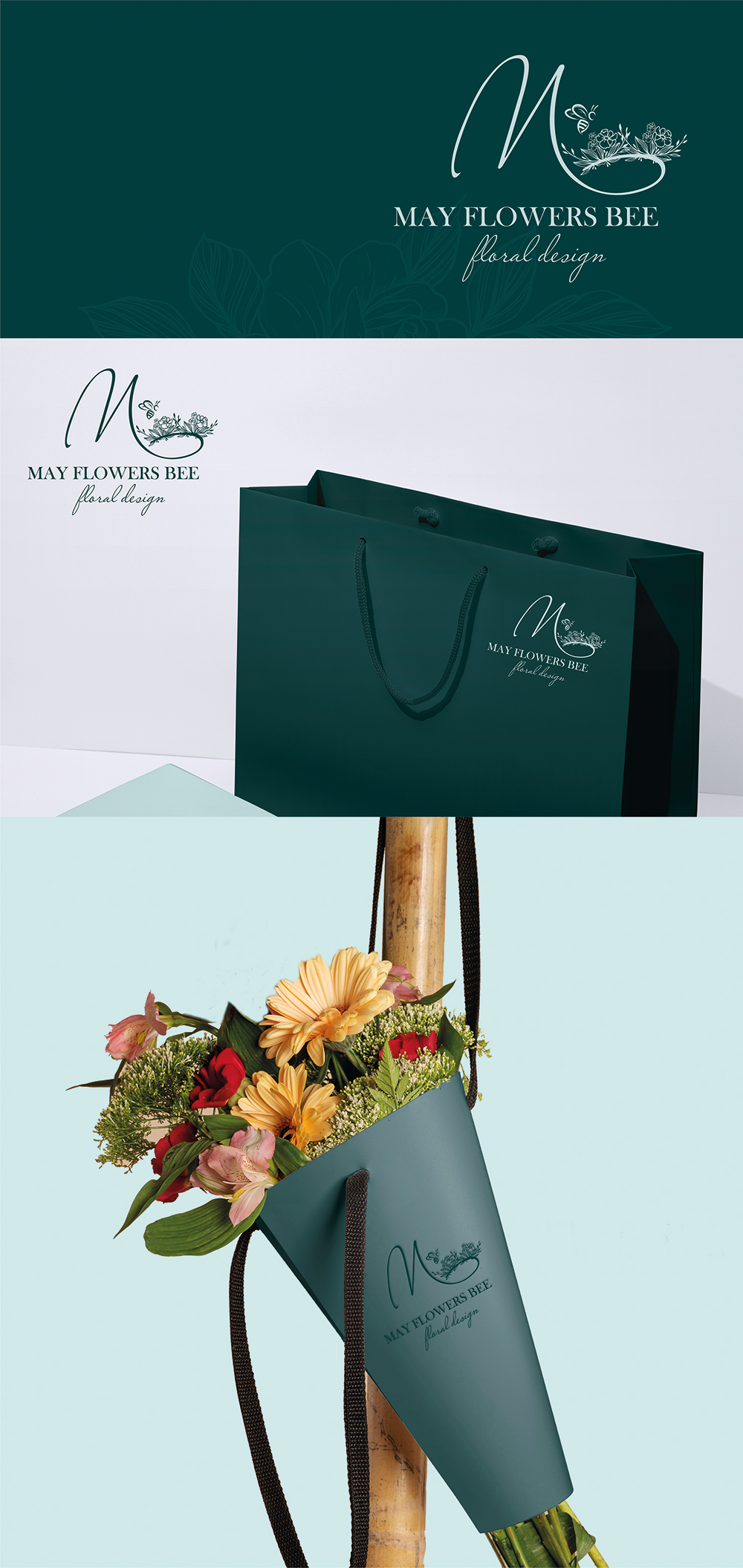 Logo Design by Nargiza_Ts for May flowers bee | Design #31887607