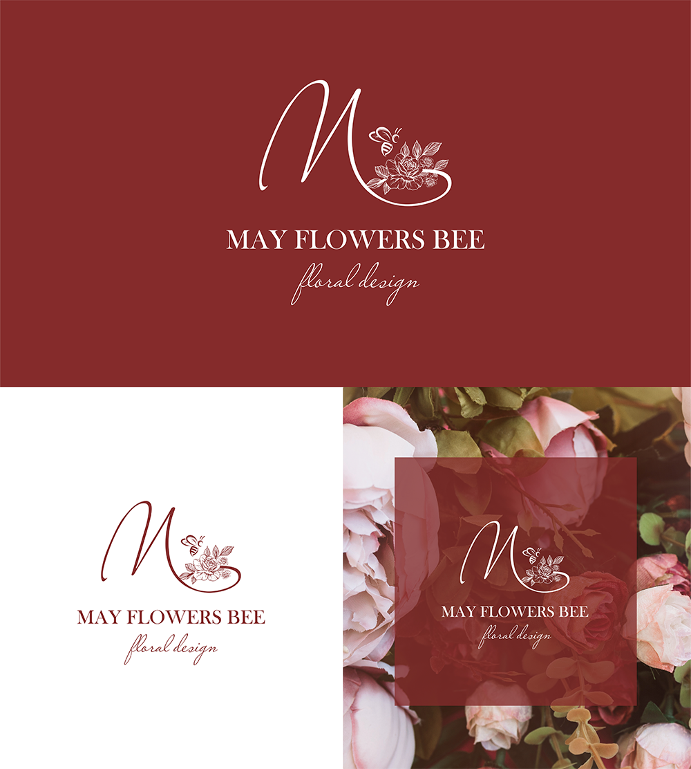 Logo Design by Nargiza_Ts for May flowers bee | Design #31888533
