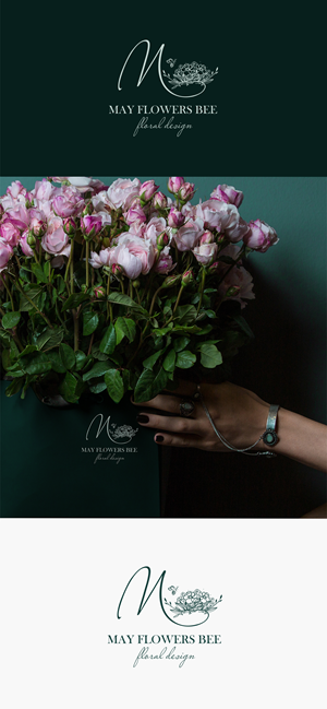 Logo Design by Nargiza_Ts for May flowers bee | Design: #31902040
