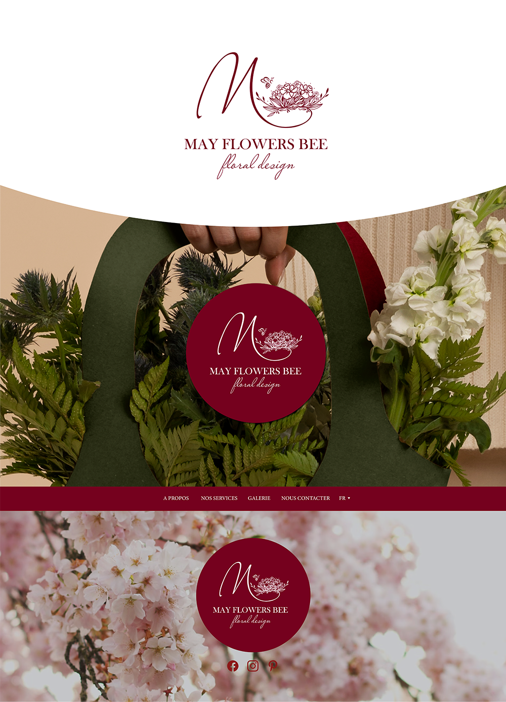 Logo Design by Nargiza_Ts for May flowers bee | Design #31911551