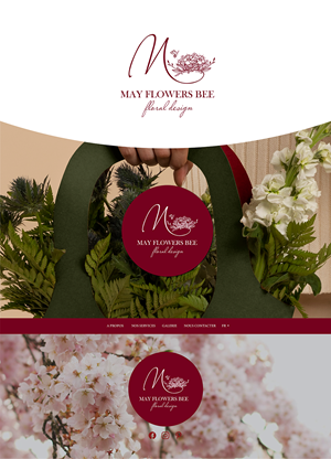 Logo Design by Nargiza_Ts for May flowers bee | Design: #31911551