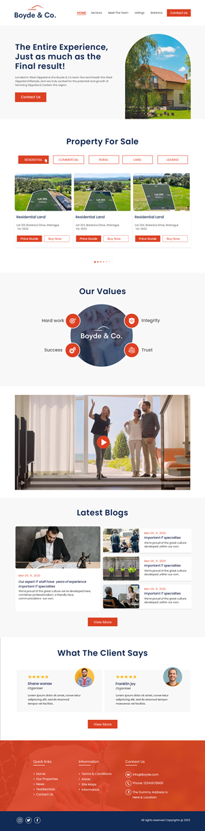 Web Design by Creations Box 2015