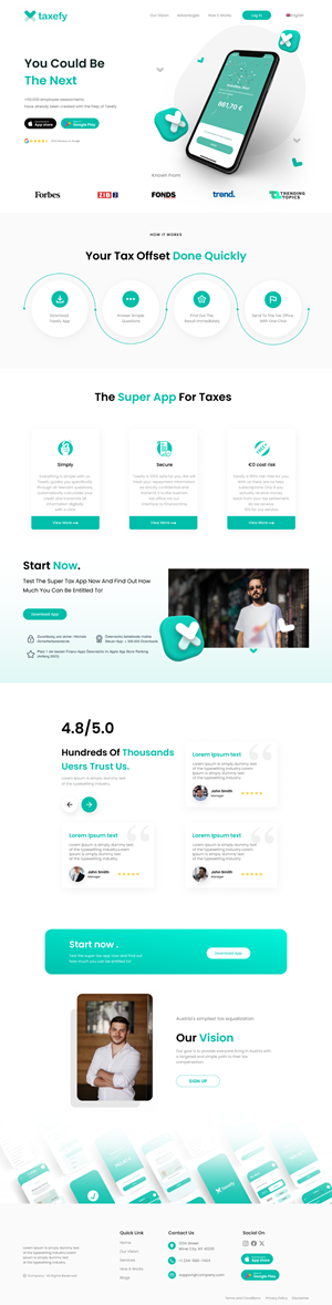 Web Design by GraphicSujit for this project | Design: #31876113