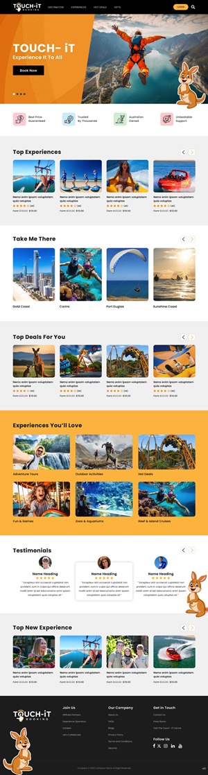 Web Design by pb for this project | Design #31883667