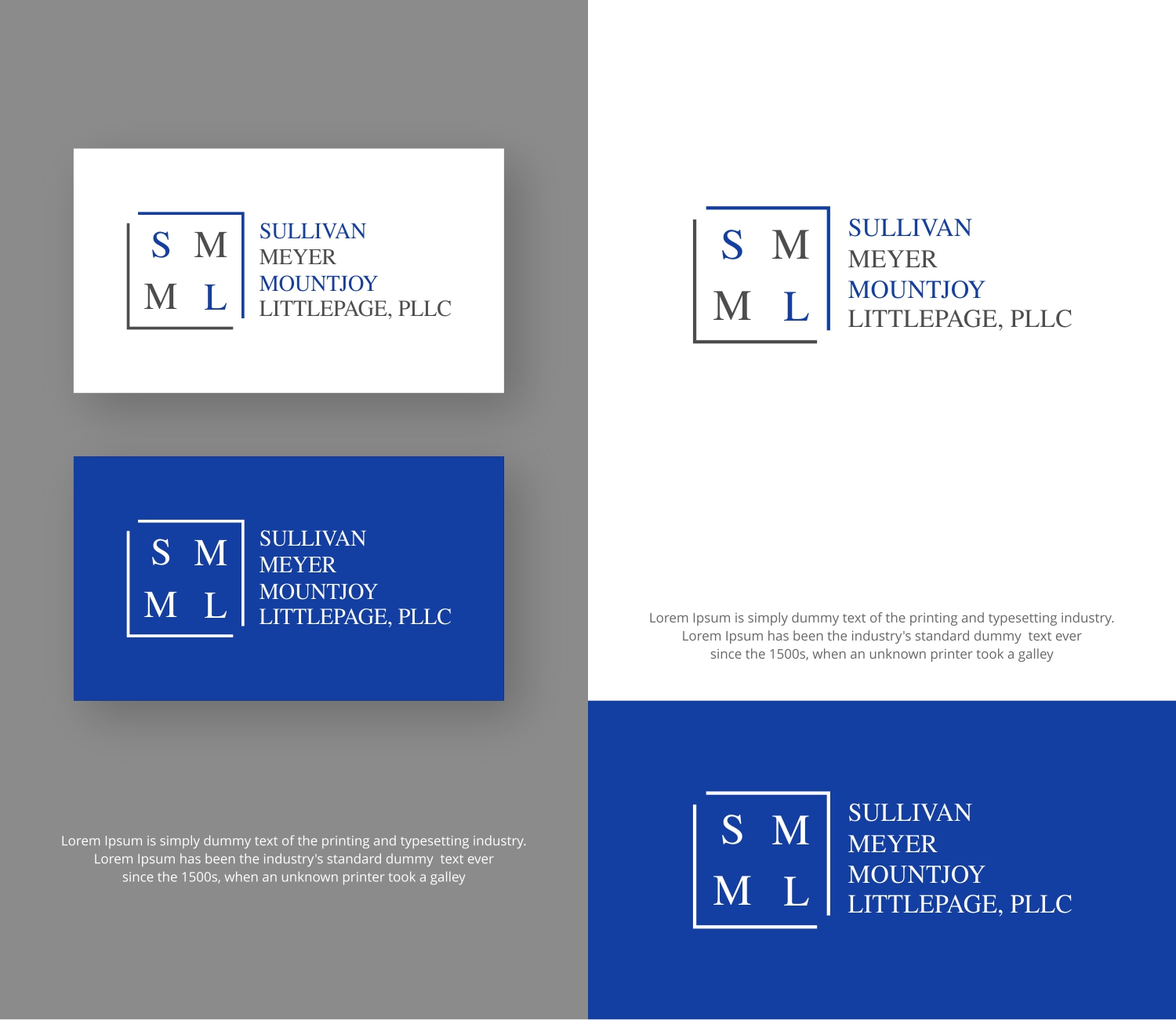 Logo Design by SanaPixel for Sullivan Meyer Mountjoy Littlepage | Design #31882735