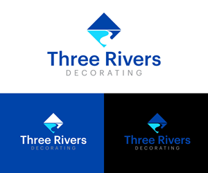 Logo Design by Kavth for Three Rivers Decorating | Design: #31889438