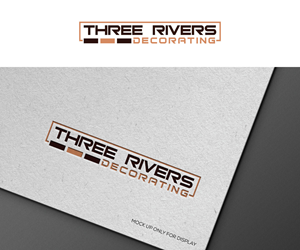 Logo Design by Srk pix!14 for Three Rivers Decorating | Design: #31895755