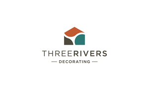 Logo Design by FransiskaDesign for Three Rivers Decorating | Design: #31892376