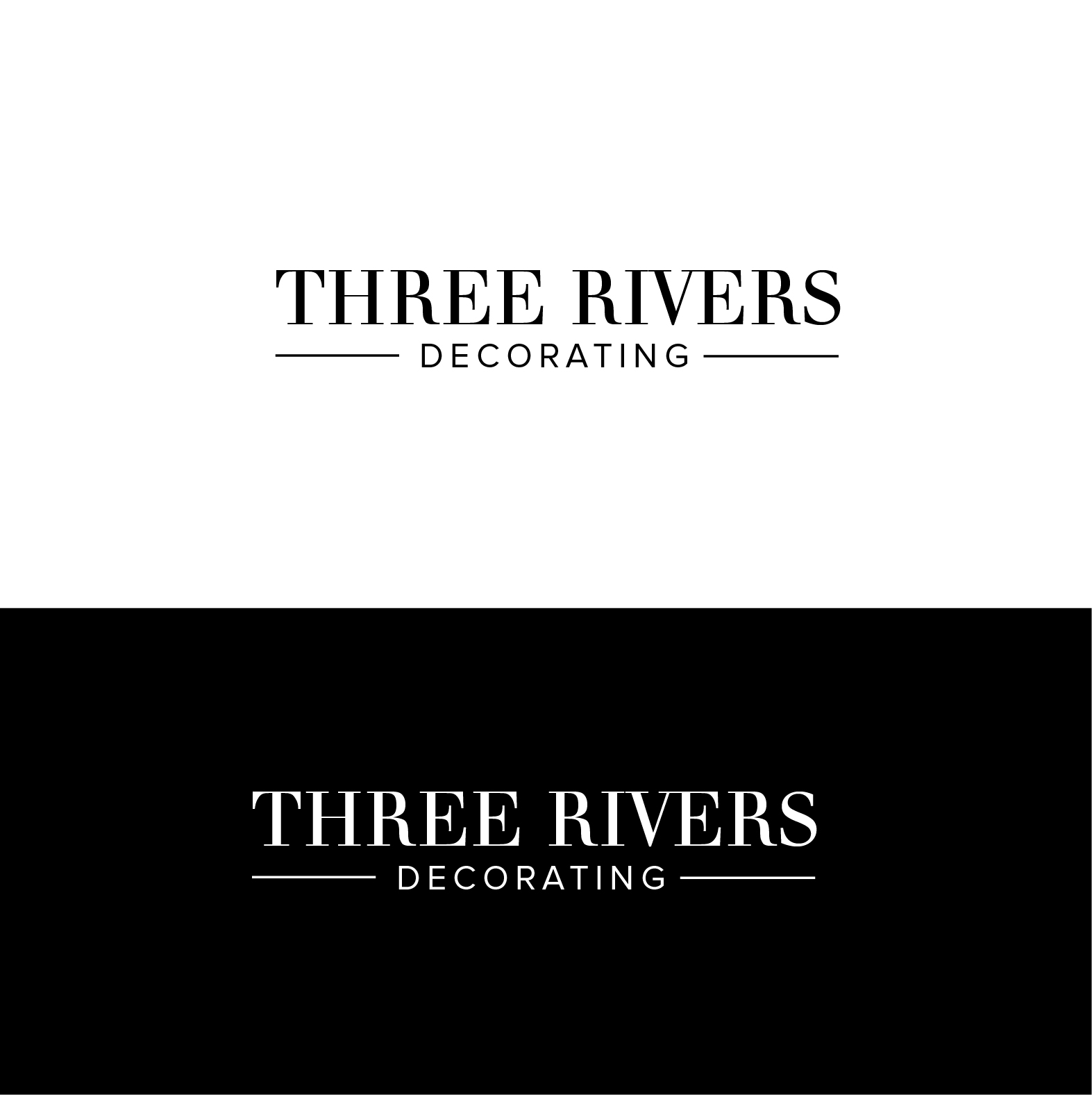 Diseño de Logo por Champion_s para Three Rivers Decorating | Diseño #31905171