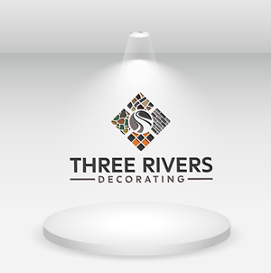 Logo Design by DesignVerse777 for Three Rivers Decorating | Design: #31907980