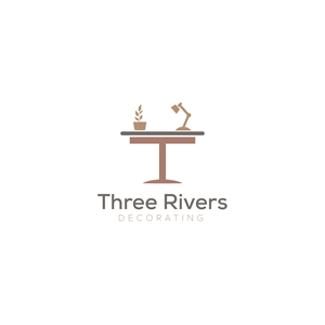 Logo Design by GraphicMonster for Three Rivers Decorating | Design: #31871275