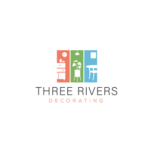 Logo-Design von GraphicMonster für Three Rivers Decorating | Design: #31896184